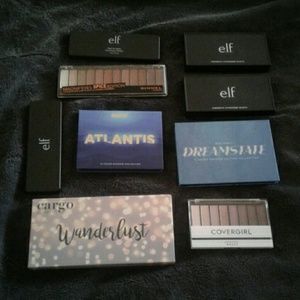 9 Eyeshadow Palettes Bundle ELF Cargo Bad Habit